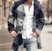 Loom Loom Cross-Border Plaid Men's New Export Jacket European Station Trench Coat Woolen_viptrois.com