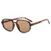 Men's Sunglasses Oval Sunglasses Trendy Fashion Men And Women Sunglasses Anti Ultraviolet Glasses_viptrois.com