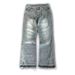 European And American Fashion Retro American High Street Washed Old Rough Edge Jeans Personalized Street Casual Straight-leg Pants_viptrois.com