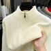 Autumn Winter Cardigan For Middle-aged And Young Men, Dad's Warm Knitted Wool Sweater Cardigan, Long Sleeve Coat_viptrois.com
