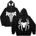 Men's Clothing Spring And Autumn 2025 New Loose Tops Trendy Brand Personalized Print Boys Jacket Zipper_viptrois.com