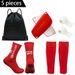 Unisex Professional Game Football Sports Suit Football Anti Slip Socks Sports Socks Calf Guard Bandage Socks Sports Backpack_viptrois.com