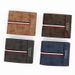2023 New Short Men Wallets Slim Card Holder Male Purses Luxury PU Leather Coin Pocket High Quality Small Men's Wallet_viptrois.com