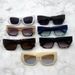 Men's Sunglasses New Beige Cat Eye Sunglasses Texture Ladies High End Fashion Trend Outdoor UV Protection_viptrois.com