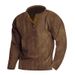 2024 Spring And Autumn New Hot Selling Men's Outdoor Corduroy Casual Round Neck Solid Color Long Sleeve Sweatshirt_viptrois.com