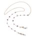 Natural Glasses Garnet Tourmaline Crushed Stone Neck Anti-Slip Mask Chain Anti-Lost Lanyard_viptrois.com