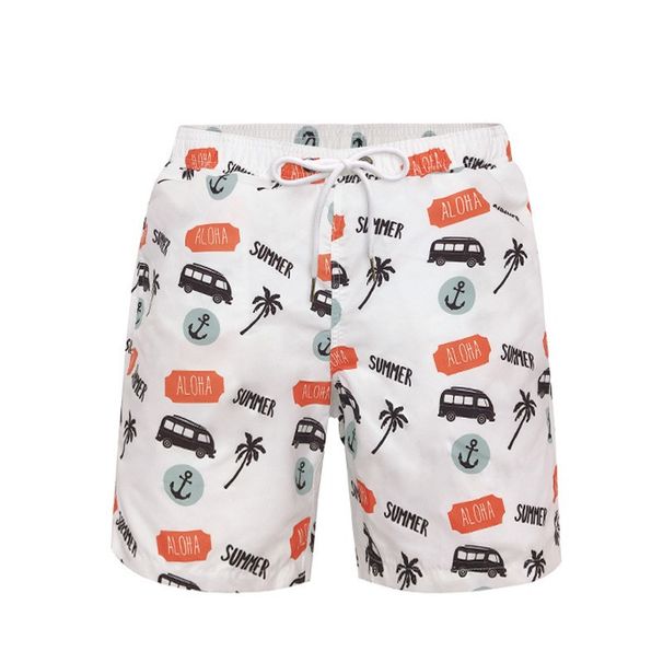 Men's 3D Digital Printing Quick-Drying Men's Beach Pants Shorts_viptrois.com