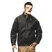 Retro Leather Jacket For Men, Nostalgic Stand Up Collar Versatile Men's PU Jacket_viptrois.com