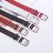 Factory women's square buckle belt spot Korean belt fashion fashion belt young student belt a generation of hair_viptrois.com