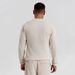 Men’s V-Neck Wool Blend Knit Sweater – Slim Fit Long Sleeve Pullover For Casual & Layering (M-4XL, White/Black)_viptrois.com