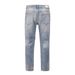 Men's Clothing Retro High Street Fashion Brand Ripped Jeans Straight Slim Fit Casual Trousers_viptrois.com