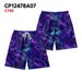 Unbeatable Quality Unbeatable Quality American Casual Tropical Leaf Print Men's Trendy Brand Fitness Running Sports Basketball Shorts_viptrois.com