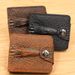 Men's Wallet Fashion Crocodile Wallet Men's Short Coin Personality Hipster Magnetic Buckle Wallet_viptrois.com