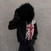 Y2K Retro Streetwear Hoodie With Faux Fur Collar & Digital Print - Oversized Pullover Sweatshirt For Men & Women, Unisex Fashion For Urban Style_viptrois.com