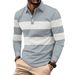 Men's Clothing Long Sleeved Polo Shirt Spring And Autumn Men's Casual Striped Lapel High Quality Men's T Blood Top_viptrois.com