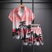 Men's Clothing New Hawaiian Floral Beach Shirt Men's Short Sleeved Summer 3D Printing Casual Loose Foreign Trade Cross Border Shirt Shorts_viptrois.com