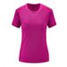 Men's Clothing Outdoor Casual Quick-drying T-shirt Extra Large Size Couple's Quick-drying Clothes Solid Color Elastic Body_viptrois.com