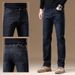 2025 Denim Jeans Men's New Light Business Straight Leg Slim Fit And High Display Casual Versatile Trendy Brand Pants Men_viptrois.com