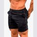 Men's Lightweight Sports Shorts For Running And Fitness Thin Training Pants Five Point Design For All Seasons_viptrois.com