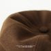 New Autumn And Winter Wool Octagonal Hat For Women Korean Style All Match Beret Suitable For Big Face To Show Small Face Big Hat Top Newsboy Hat_viptrois.com
