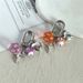 Ins Exquisite Retro Black Lucky Dice String Keychain Fashion Bag Pendant Student School Bag Pendant_viptrois.com