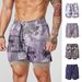 Men's Clothing Men's Summer Sports Casual Breathable Double Camouflage Drawstring Jogger Shorts For Formal & Casual For Men_viptrois.com
