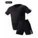 Men's Clothing Short Sleeved Shorts Suit Summer Casual T Shirt Home Running Fitness Two Piece Suit_viptrois.com