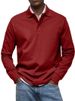 Premium Comfort Stretch Cotton Blend Men's Casual Button-Down Shirt - Relaxed Fit, Classic Collar, Multiple Colors (S-5XL)_viptrois.com