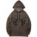 2021 New Trendy Street Style Loose Hooded Sweatshirt Dark Print Jacket Fleece Winter Coat With Zipper_viptrois.com
