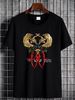 New The HU Mongolian Folk Rock Band Hunnu Rock Classic Black T-Shirt Size L-2XL Homme Soft Streetwear Fashion Top For Everyday Wear Casual Graphic_viptrois.com