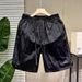 Men's Clothing Men's Casual Shorts Summer Ice Silk Thin Shorts Wide Versatile Loose Straight Workwear Shorts Men's_viptrois.com