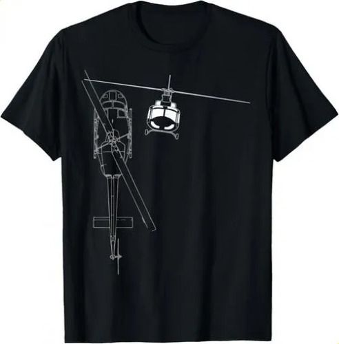 T-shirtuh-1 Huey 2026 Helicopter Line Art Tee Shirts Gift Unisex_viptrois.com