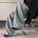 Men's Clothing American Retro Loose Wide Leg Daddy Pants Street Trend Casual Straight Trousers_viptrois.com