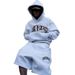 Men's Clothing Stitching Double Waist Hip Hop Rap Loose Trousers Casual Pants_viptrois.com