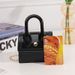 Mini Chain Bag - Shoulder & Crossbody Purse | Cute Transparent Handheld Clutch For Women_viptrois.com