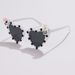 New Halloween Love Women Heart Shaped Little Devil Pumpkin Skull Sunglasses S23168_viptrois.com