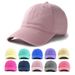 Cotton High-end Cap Korean Version Student Hat Men's Summer Sunshade Sun Hat Women's Soft Top Curved Brim Baseball Cap_viptrois.com
