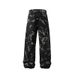 Men's Clothing High Street Distressed Jeans For Men And Women Dyed Personalized Design Cool Deconstruction Trendy Retro Straight Trousers_viptrois.com