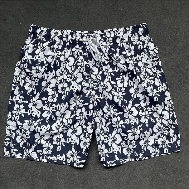 Men's Swim Beach Quick-Dry Anti-Embarrassment Thin Loose Trendy Shorts_viptrois.com