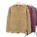 Ma Hai Plush Sweater, Warm Sweater, Loose Round Neck Pullover Sweater_viptrois.com