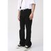 Men's clothing vintage mud yellow made old ground white micro straight-leg trousers_viptrois.com