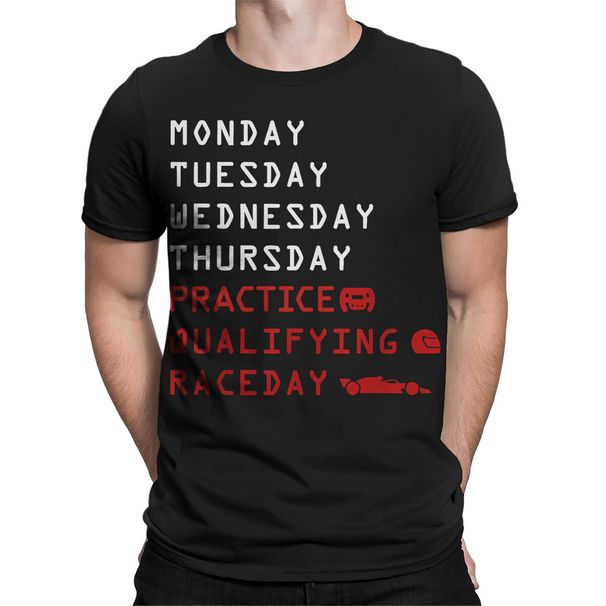 Practice Qualifying Race Day Racing Fan Gift Mens Womens 100% Cotton T-shirt Mens Tees Tops Tee Top#TA-201_viptrois.com