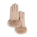 Women's Gloves New Cashmere Gloves Women's Winter Outdoor Cold Proof Touch Screen Gloves Double Layer Thick Rabbit Fur Warm Gloves DY39_viptrois.com