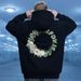 Loom Loom European American Brand Plus Size Men's Hoodie Spring And Autumn Fleece Lined Thickened Long Sleeve Wreath Trendy Loose_viptrois.com