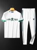 Men's Clothing men's new summer casual suit short sleeved T shirt and trousers men's ice silk modal men_viptrois.com