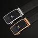 Men's Belt Alloy Automatic Buckle Belt Trendy Business Versatile Trouser Belt For Young And Middle Aged People Simple Casual Belt_viptrois.com