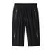 Men's Clothing Summer Men's Ice Silk Shorts Ice Sense Cropped Pants Quick Drying High Elastic Casual Shorts Men_viptrois.com
