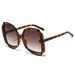 Butterfly Frame Sunglasses For Women – Large Hollow Square Design, UV400 Protection, Oversized High-End Fashion_viptrois.com