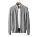 Men's Clothing New Autumn And Winter Brand Knitted Cardigan Sweater Men's Zipper Outer Wear Slim Business High End Jacket_viptrois.com
