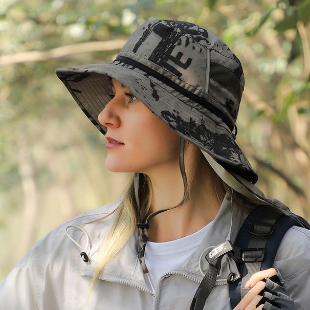 Women's Sun Hat With Neck Flap - UPF 50+ Lightweight & Breathable For Surfing Beach & Outdoor Activities Wide Brim Fishing Hat_viptrois.com